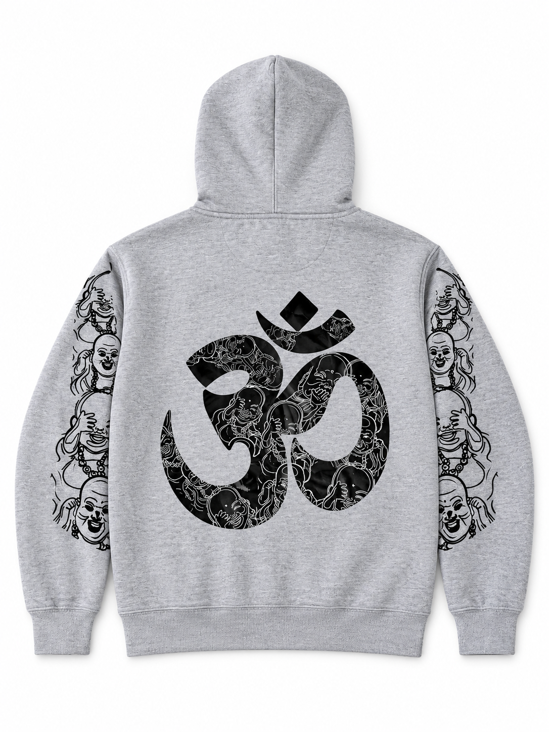 Grey Buddha hoodie