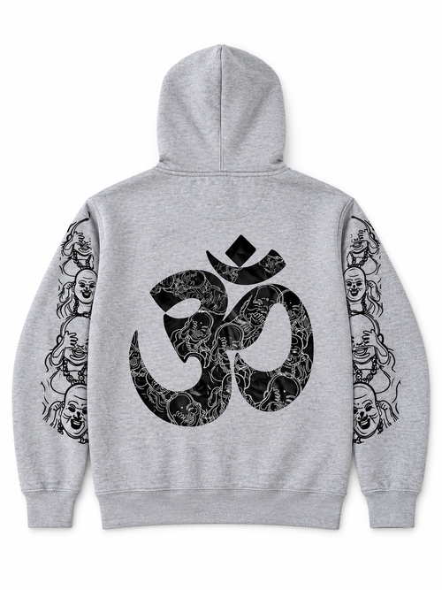 Grey Buddha hoodie