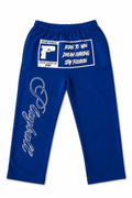 Royal blue Glock sweats