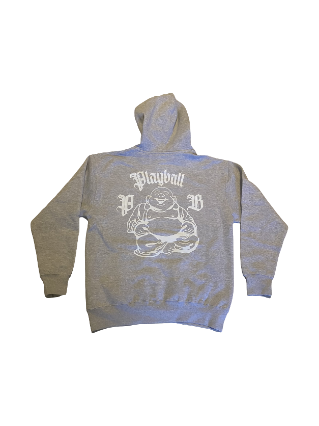 Grey Buddha hoodie