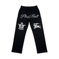 Black polo playball sweats