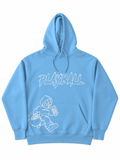 Baby Blue HalloweenRobber Hoodie