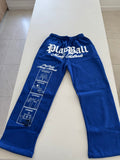 Playball Royal Blue Sweats