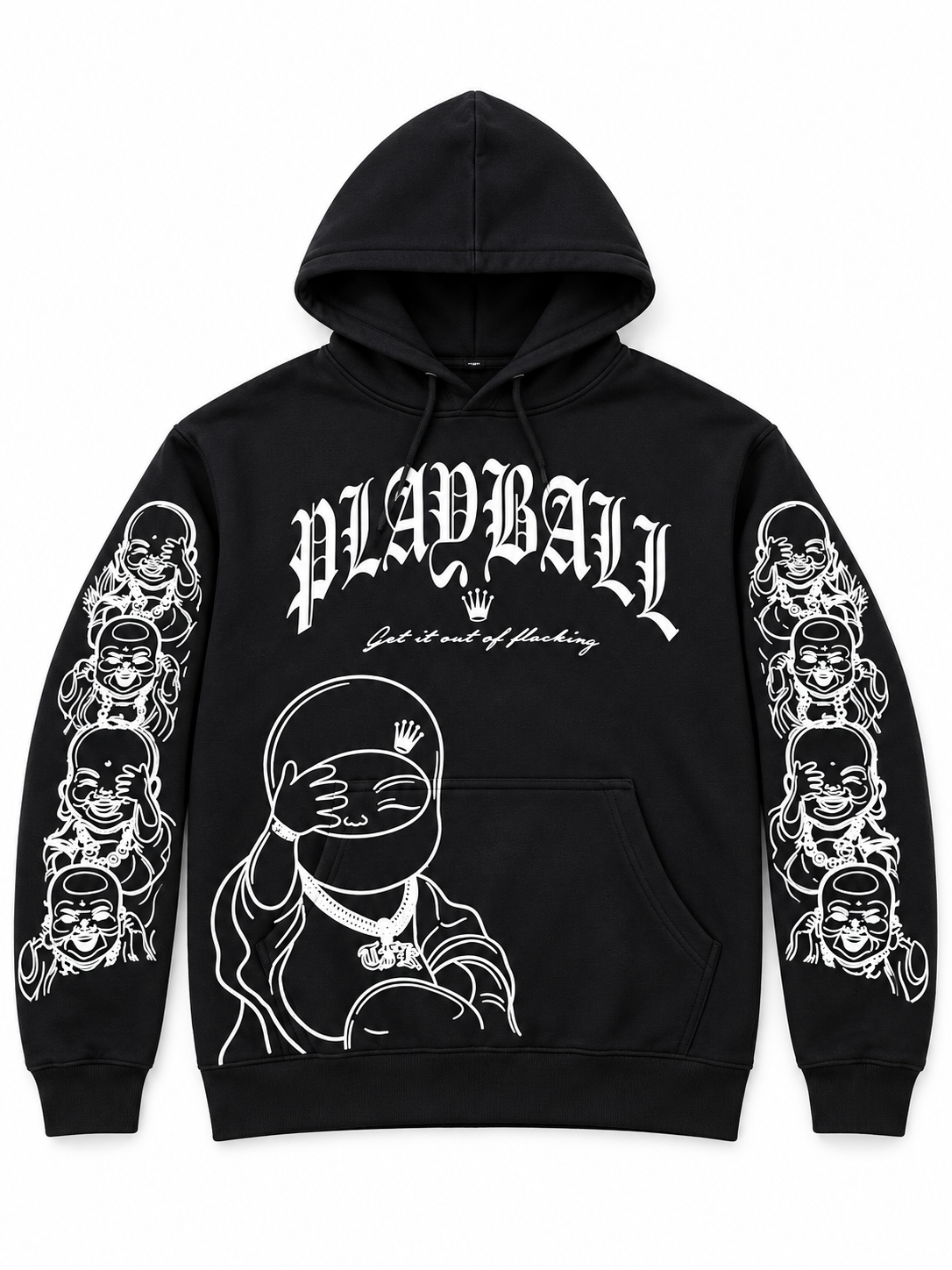 Black Buddha Hoodie