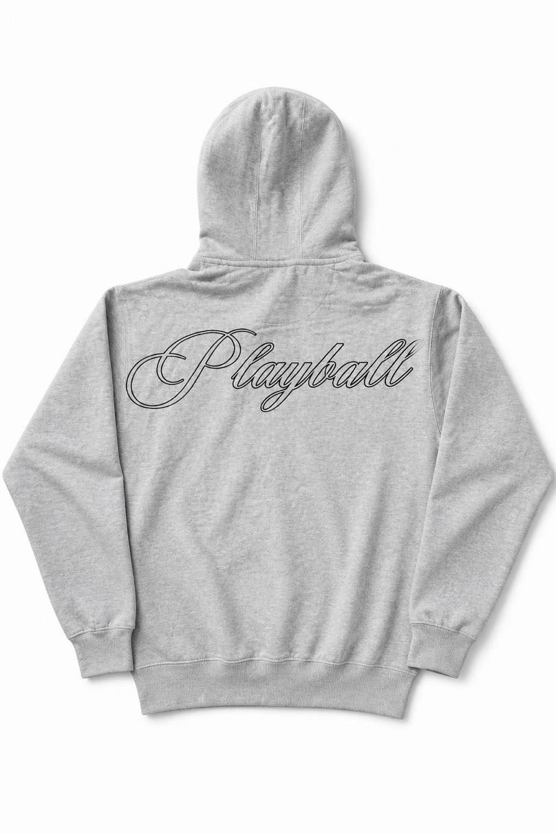 Grey Glock Zip Up Hoodie