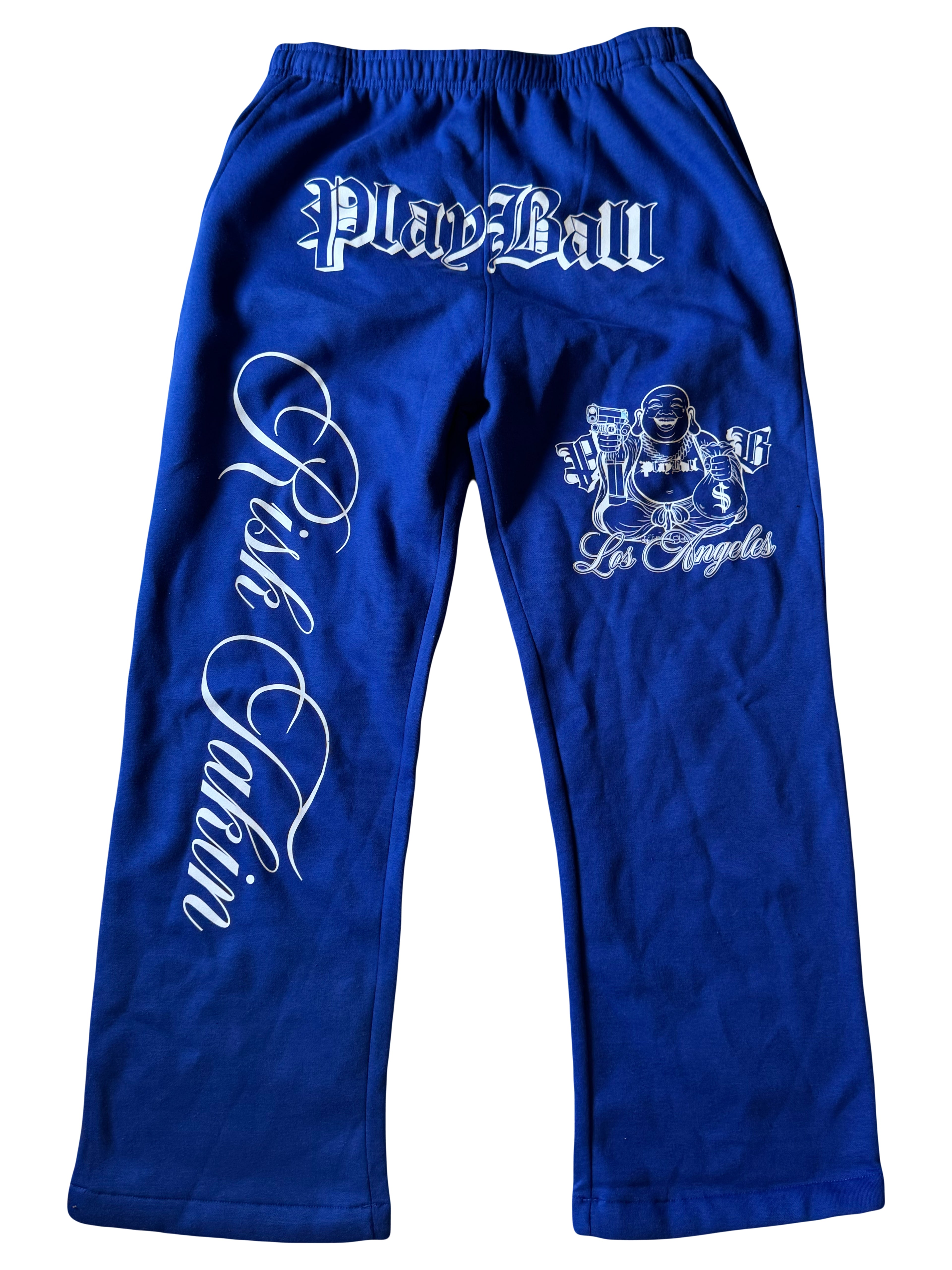 Royal blue Buddha sweats