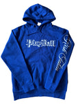 Royal blue Buddha hoodie