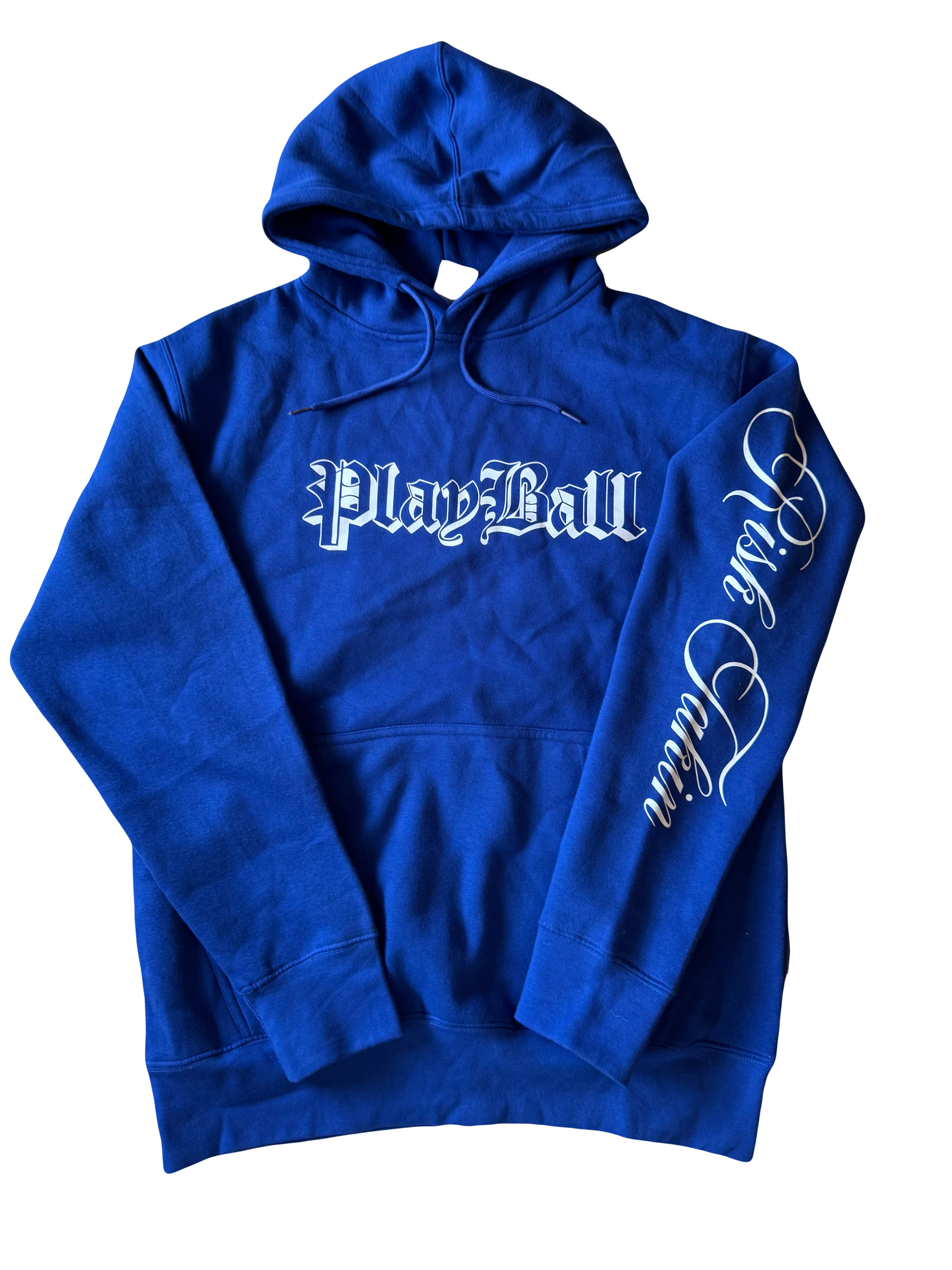 Royal blue Buddha hoodie