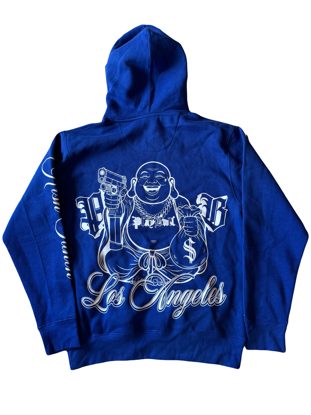 Royal blue Buddha hoodie